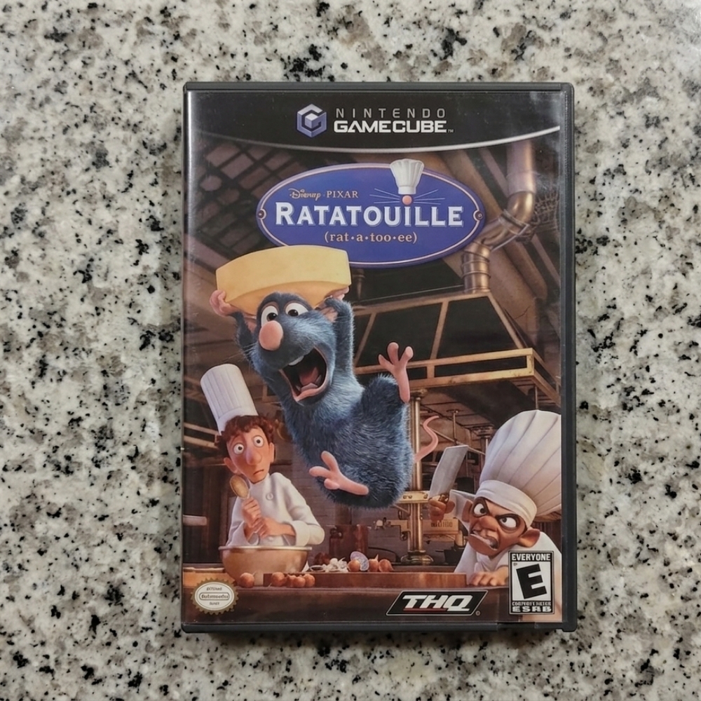 Nintendo GameCube Ratatouille Disney Pixar Game & Case THQ Retro